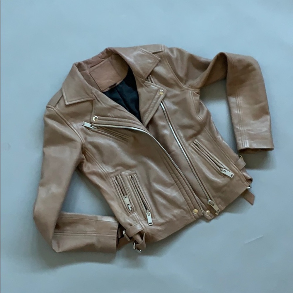 Leather jacket
